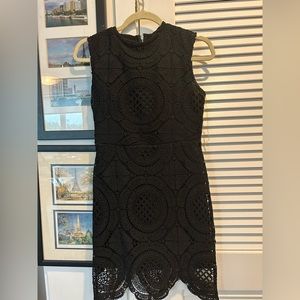 Black lace evening dress Size Medium